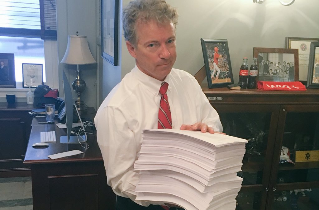 Rand Paul’s Omnibus Face